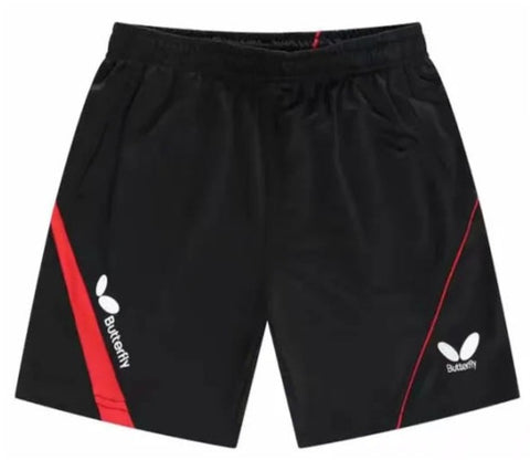 Butterfly Red stripe shorts
