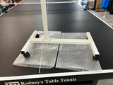 Umpires table adjustable height and versatile