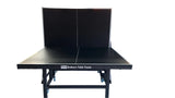 18mm Black top table Tennis Table with Black Legs, fold up playback, big wheels 6 balls and a great net