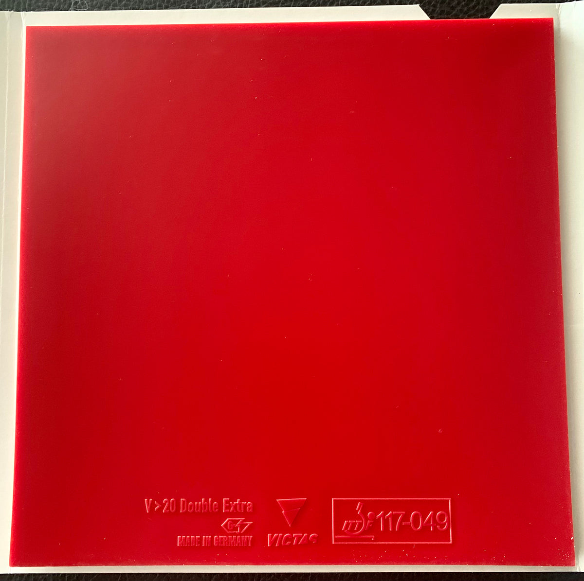 revetement victas v22 double extra rouge 2 mm