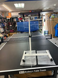 Umpires table adjustable height and versatile