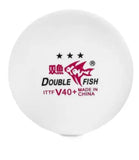 Double Fish V40+ 3 star Table tennis balls