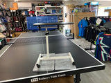 Umpires table adjustable height and versatile