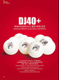 DHS DJ40+ (ABS) Match Ball 6 Pack