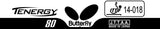 Butterfly Tenergy 80 Rubber