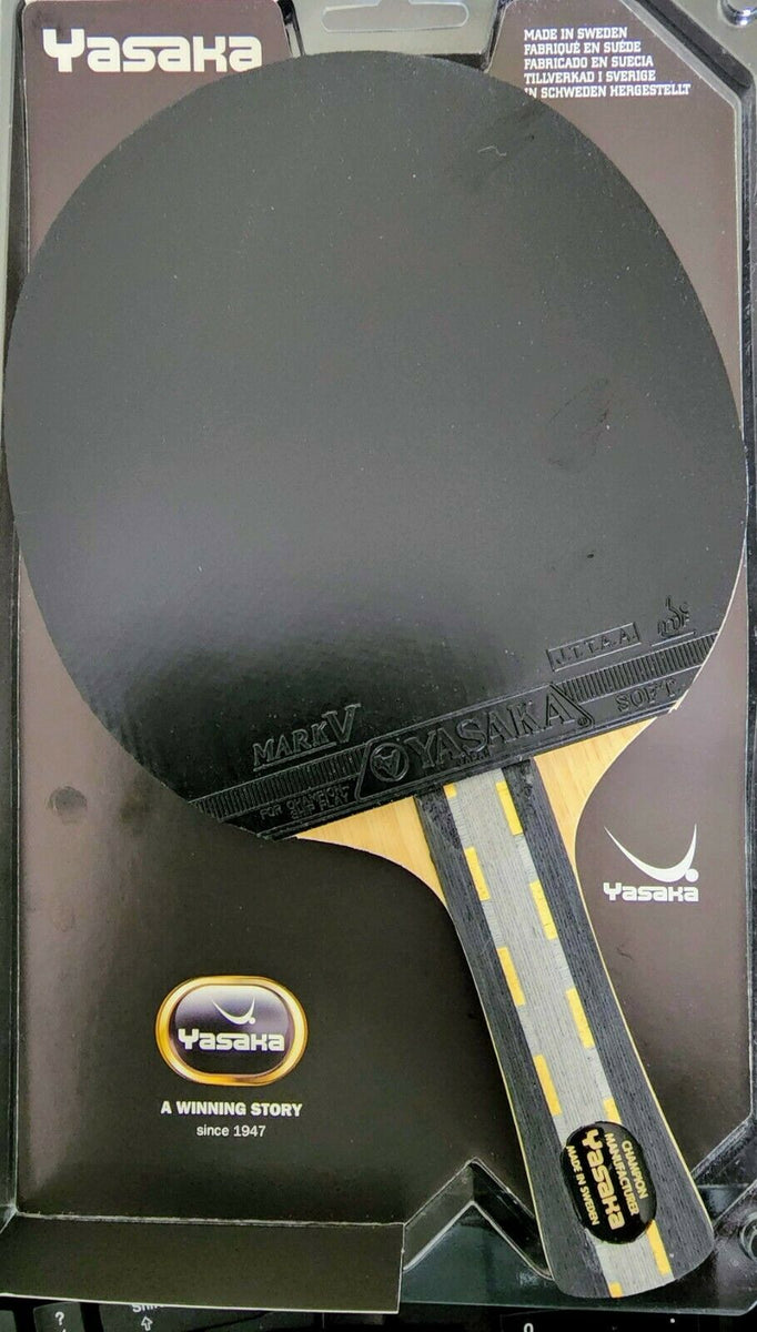 Yasaka Racket Mark V Carbon premade bat Rodney's Table Tennis