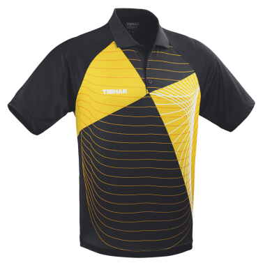Tibhar Vibe Shirt  Black/Yellow
