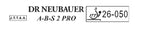 Dr. Neubauer A-B-S 2 Pro Anti Spin Rubber