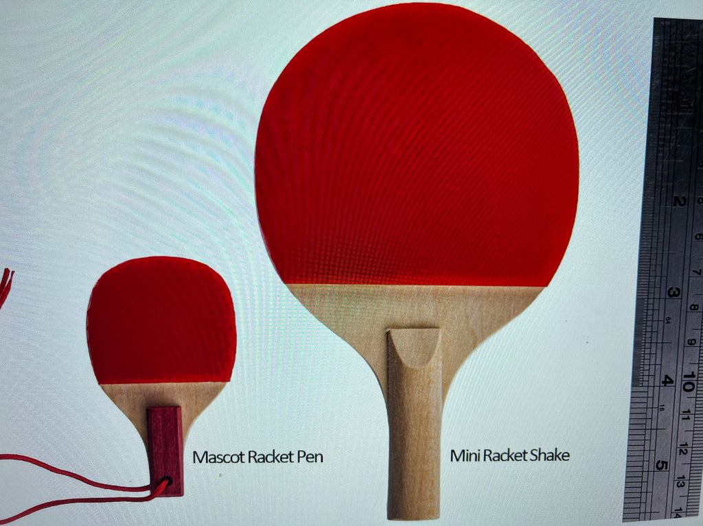 Nittaku Mini Racket/ Bat autograph – Rodney's Table Tennis