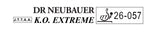Dr.Neubauer K.O. Extreme Half Long Pimple Rubber