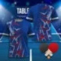 Men's Table Tennis T-shirt Blue