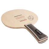 Table tennis paddle with 'DONIC' branding on a white background