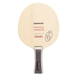 Table tennis paddle with Donic branding on a white background