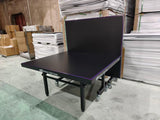 18mm  New Design Table Tennis table Black Top Black Legs arriving 10th Jan 2026, fold up playback, big wheels 6 balls and a great net.