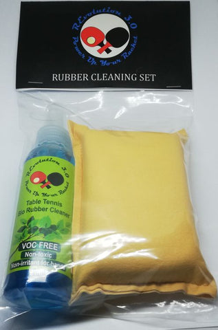 REvolution Rubber Cleaner and sponge