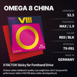 Xiom Omega 8 China Rubber