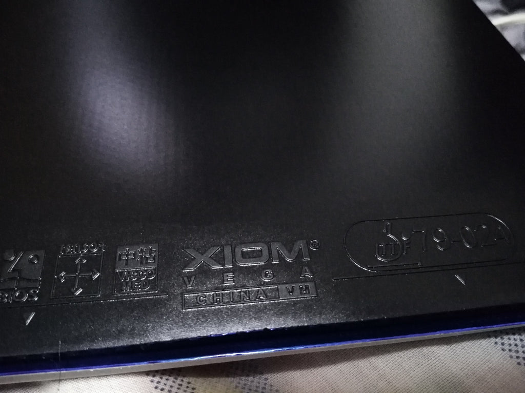 Xiom Vega China VM rubber – Rodney's Table Tennis