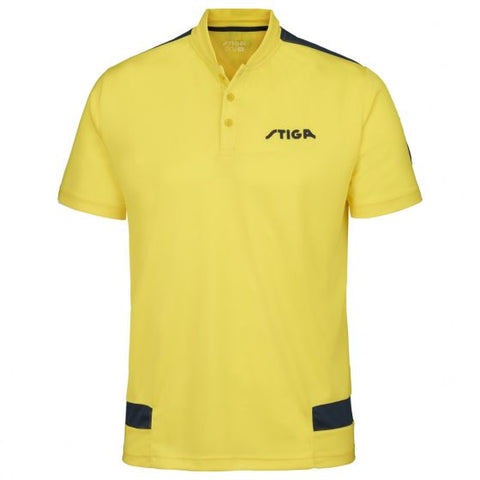 Stiga Shirt Creative Yellow/Navy