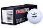 TIBHAR ***40+SL, white balls pack of 3