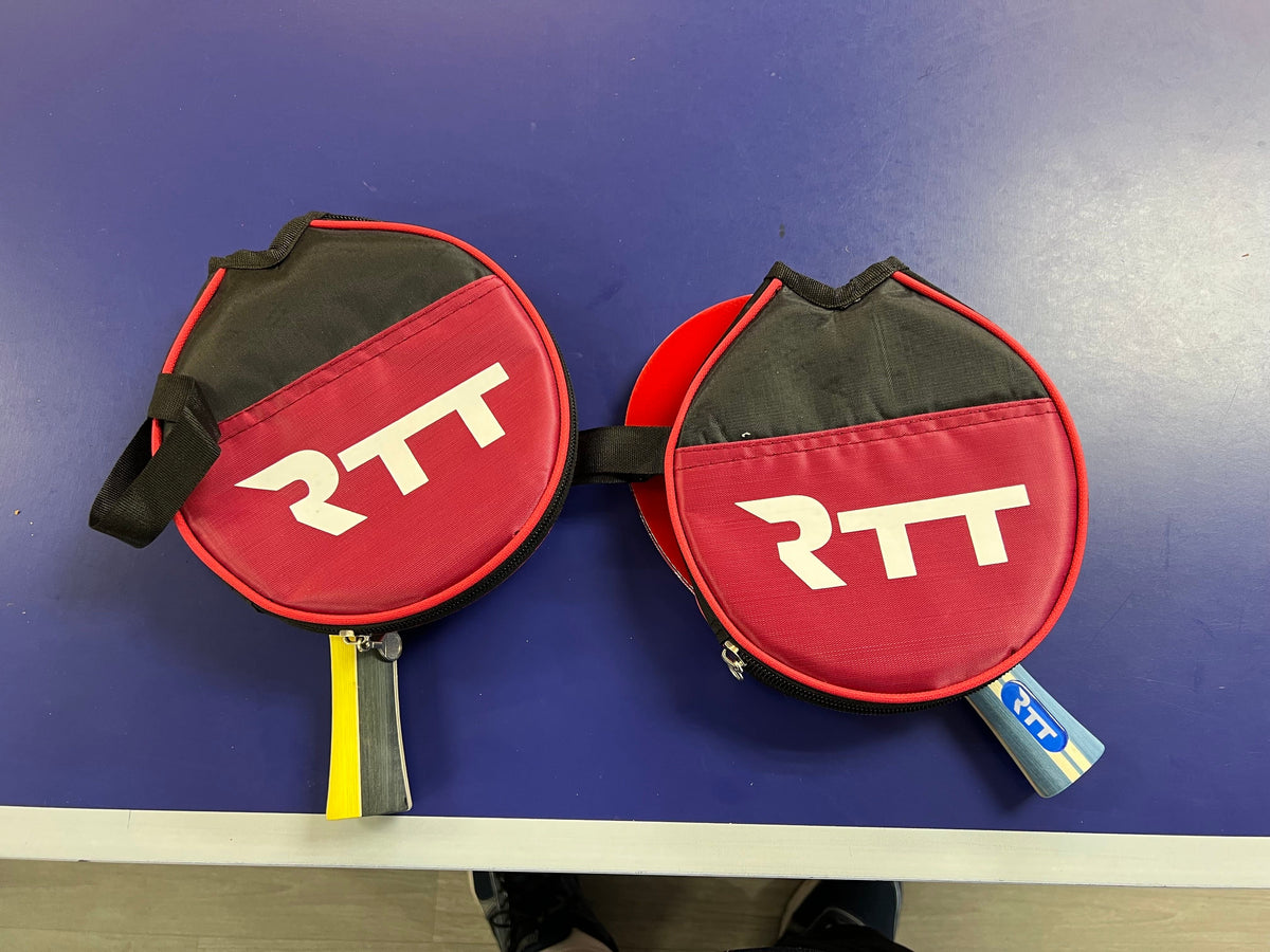 Rtt premade bat with Double Fish 815 rubbers cover – Rodney's Table Tennis