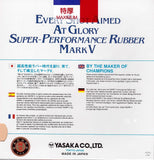 Yasaka Mark V rubber