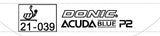 Donic Acuda Blue P2 rubber