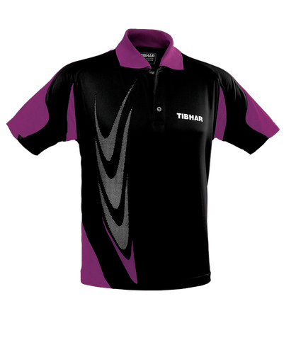 Tibhar Boomerang Black Purple T shirt