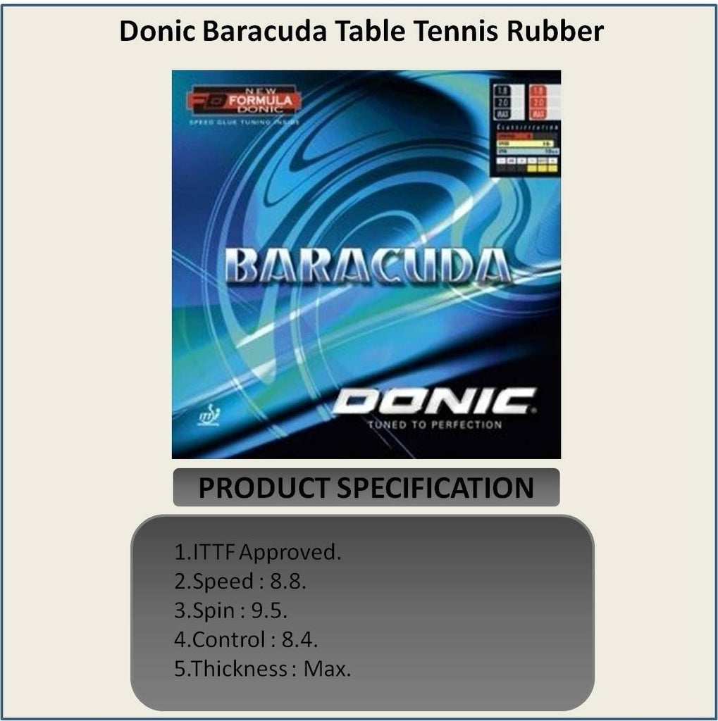 Donic Baracuda - Tenis de Mesa Chile Donic Baracuda - Tenis de Mesa Chile